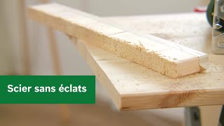 Couper sans éclats - voici comment faire