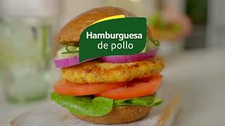 Hamburguesa de Pollo | Nutrioli | Estar Bien Comer Bien