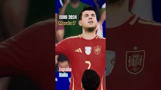 FC24 EURO2024!!España vs Italia!!Morata!!Golazo!!🇪🇸🇮🇹!!