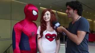 Cosplayers Elise Lauren (Mary Jane Watson) & Brandon Gilbert (Spider-man) Talk Costumes