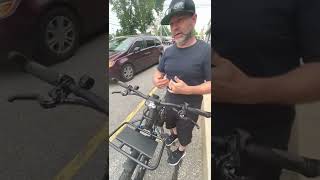 Raising the stem on a Riese & Muller Delite E-Bike --Shane at Seacoast E-Bikes