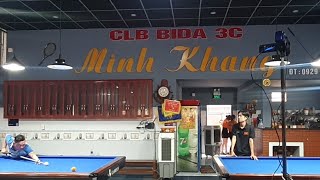 KHẮC VŨ vs TIẾN CƯờNG | Giải Carom 3C CLB MINH KHANG 2024