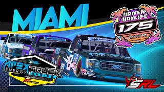 BEACH BASH? | iRacing NASCAR | Miami | Apex Energy Truck Series Pres. by HTP | Race  5