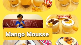 Mango Mousse | Easy Dessert | മാങ്കോ മോസ്സ്