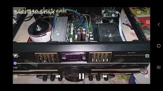 tes amplifier TANAKA Seken , sudah di service dan di modif , suara masih mantap seperti baru