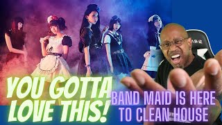 BAND-MAID / REAL EXISTENCE (Official Music Video) HIP HOP OG REACTS | FIRST TIME REACTION | MONQ TV