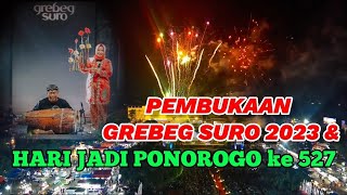 PEMBUKAAN GREBEG SURO 2023,Kenapa tak semeriah tahun lalu❓#dailyvlog #ponorogo