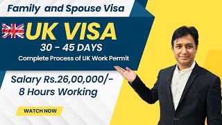 UK Work Permit & Visa in 30 to 45 Days | Complete Process and Time for UK Visa.