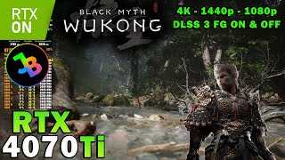 Black Myth: Wukong | RTX 4070 Ti | R7 5800X3D | Max Settings | Ray Tracing | 4K - 1440p - 1080p