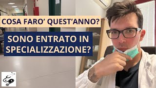 CHE LAVORO FARO' QUEST'ANNO? IN CHE SPECIALIZZAZIONE SONO ENTRATO? || med pages