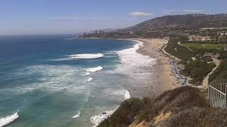 View of the Beach from the Ritz-Carlton in Laguna Niguel (July 2016)