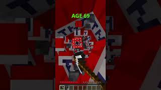 How To Escape Traps At Every Age😳In Minecraft🤩(INSANE)😍 #minecraft #shorts