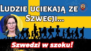 Masowa ucieczka ludzi ze Szwecji. Szwedzi w szoku. Co się dzieje? Szwedzka Minister zabiera głos.