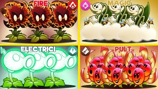 PvZ 2 4 Aoe Team Fire Electrici Magic Pult Vs Team Zombies-Which Team Is The Best?