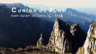 O congelante Cânion do Funil, em Bom Jardim da Serra, SC - Brasil!