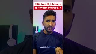 K J Somaiya Institute of Management Review: Should You Join 🤷‍♂️ #Shorts