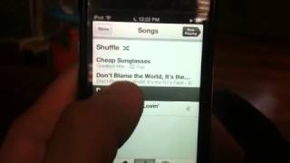 How to delete songs off IPod Touch