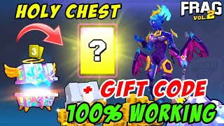 🔥 Holy Chest opening + Gift code 100% working #FRAG PRO SHOOTER