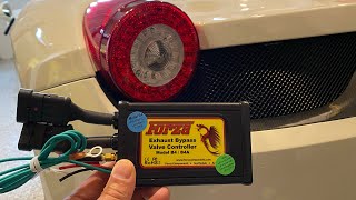 Ferrari 458 Spider DIY Forza Exhaust Valve Controller with Revving