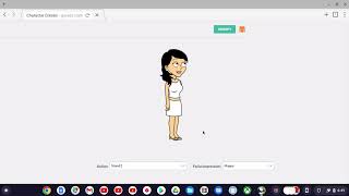 How to Make Reiko Nagase in GoAnimate Comedy World Character Creator