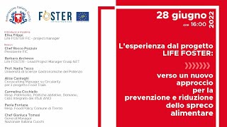 Verso un nuovo approccio per la prevenzione e riduzione dello spreco alimentare