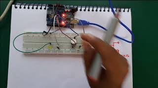 #6 Arduino wiring with button & Led | Vidyatrans