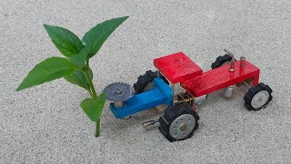 diy tractor machine tree cuting science project || Technical Avnish