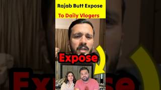 Rajab Butt Exposed To Pakistani Family Vloggers 😱 #viral #shorts