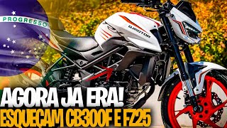 🚨Esqueçam CB300F e FZ25 em 2024 Eu Vos Apresento TRX 250 SHINERAY