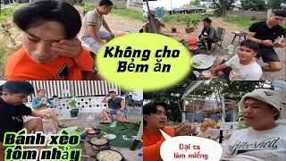 Ẩm Thực Bánh Xèo Tôm Nhảy Bình Định.Không Cho Trung Bẻm Ăn