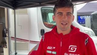 Hablamos con Gerard Congost en el paddock de Águeda, en Portugal, donde disputará el EMX250 2024