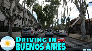 Driving in Buenos Aires | from Villa Adelina to Martínez