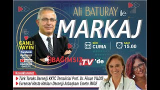 #Canlı │MARKAJ'IN KONUĞU: PROF. DR. FÜSUN YILDIZ VE EVRENSEL HASTA HAKLARI DER. ASBAŞKANI EMETE İMGE