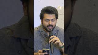 Hero Karthik Singing A Telugu Song @terapaisithralu  #karthi  #sathyamsundaram #review #singing