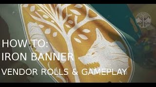 HOW TO IB: 1 - POINT AT ENEMY; 2 - PULL TRIGGER - Iron Banner Vendor & Gameplay - Destiny