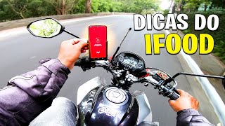 DICAS PARA FAZER ENTREGAS NO IFOOD [ESSE É O MEU SEGREDO] #ifood #motoboy #motovlog