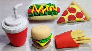 Fast Food Clay Art | Diy Works