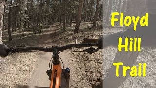 Floyd Hill Trail MTB on a XC Mountain Bike - Climb, Top Loop, Back Spur, Overlook, and Downhill Only