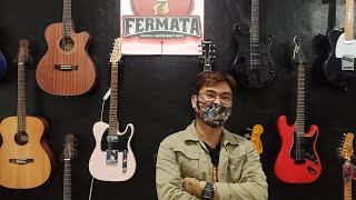 Budget but quality guitars sa Fermata Musical Instrument Shop/ Sinamahan ko si Erpatz bumili