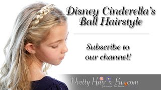 CINDERELLA Hair | Ball Hairstyle Tutorial | Lily James | Pretty Hair is Fun