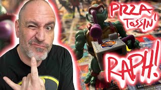 Unboxing Pizza Tossing Raphael | TMNT Retro 1992 Toy Review (2022/23 Re-Release)