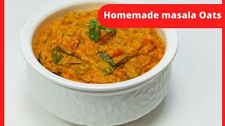 ❣instant breakfast recipe / masala oats recipe / healthy dinner recipe / adiras kitchen