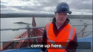 Graham Simpson MSP visits Forth Rail bridge