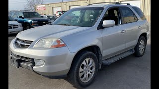 2003 ACURA MDX TOURING HAMMERDOWN AUCTIONS