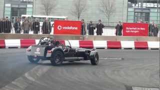 Driftracing Caterham Super Seven @ CeBIT Hannover 2012