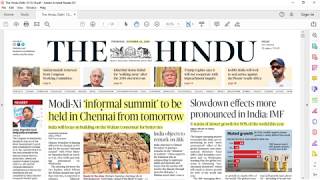 10-10-19 - The Hindu Daily Newspaper & Current Affairs Analysis