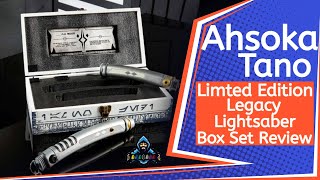 Galaxy's Edge Legacy Lightsaber Review:  Ahsoka Tano Limited Edition Box Set.  WHAT, Only 6000!!