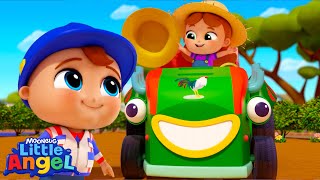 Wheels On the Bus (Truck) | Baby John’s Playtime Songs & Nursery Rhymes | Little Angel