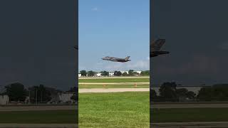 F-35 Take off at Oshkosh EAA Air venture #aviation