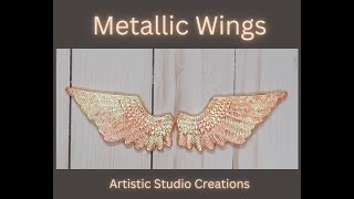 Gilding Wings with Prima Metallic Flakes